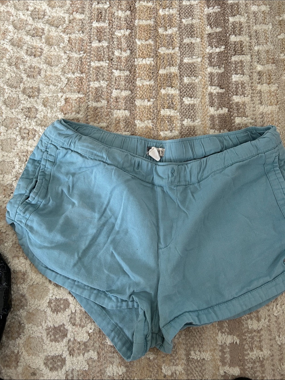 Roxy Light Teal Athletic Shorts for Women